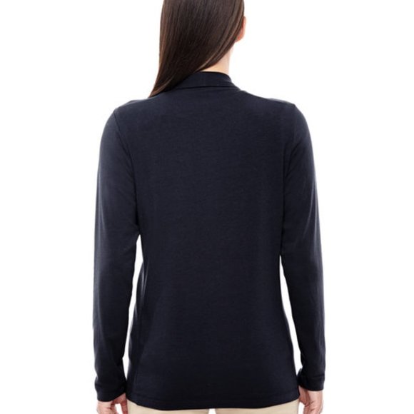 Devon & Jones Ladies' Perfect Fit™ Shawl Collar Cardigan - Black - Picture 2 of 2